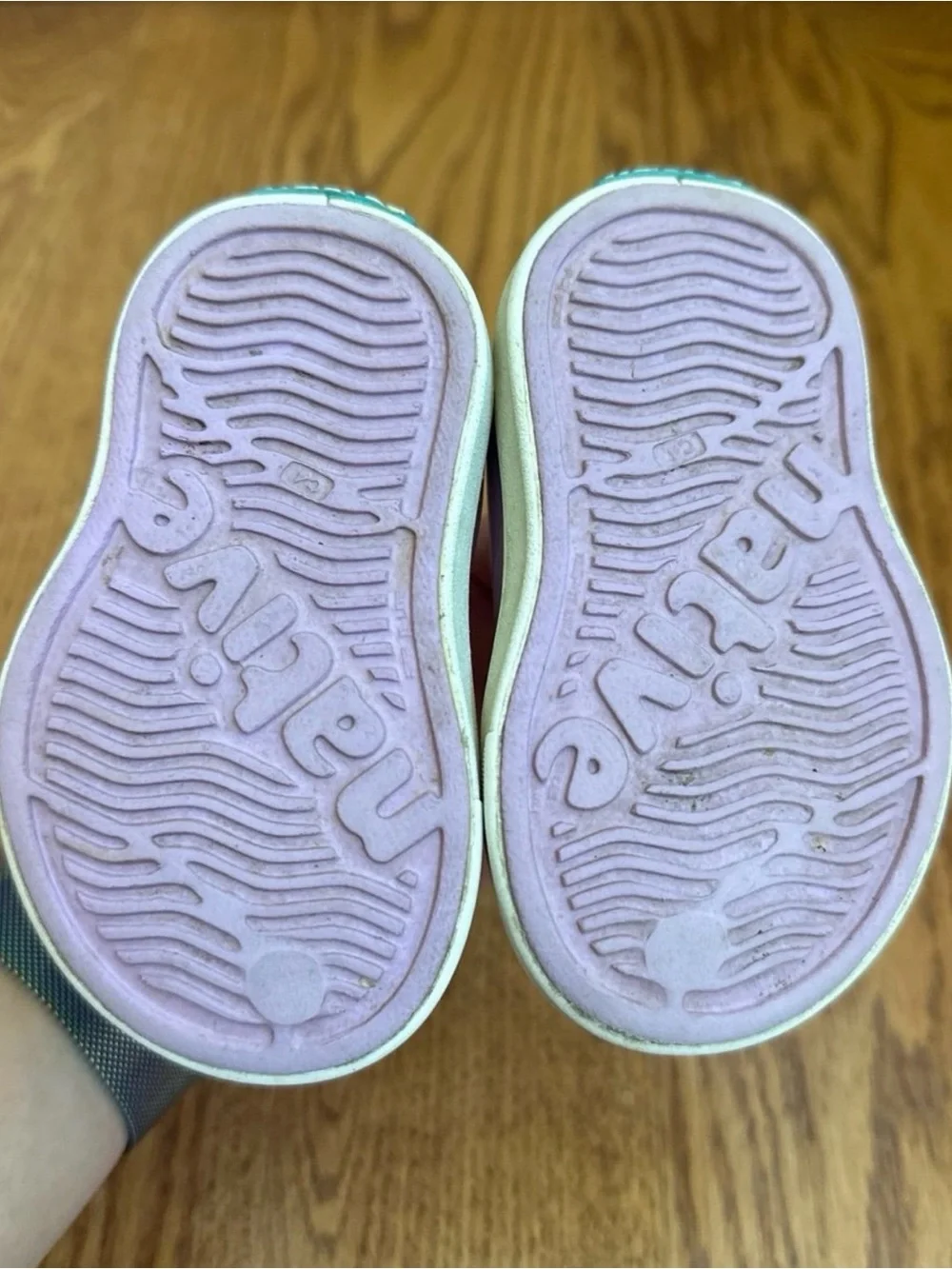 Native Miller Shoes Girls Size 4 Baby-Toddler Purple